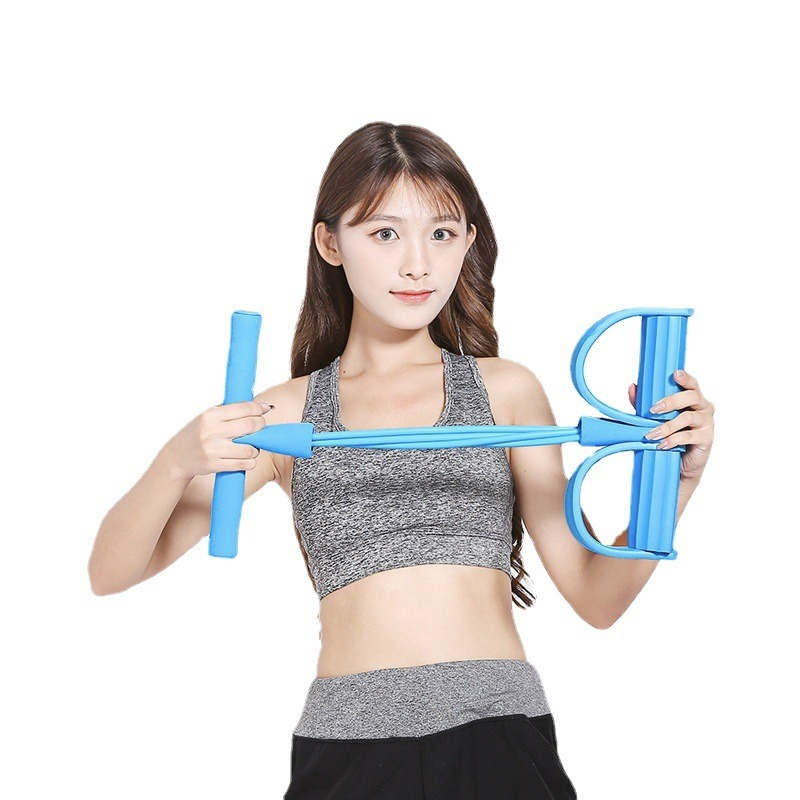 Pedal Resistance Band | Yoga & Fitness Elastic Rope for Sit-Ups & Stretching