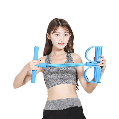 Pedal Resistance Band | Yoga & Fitness Elastic Rope for Sit-Ups & Stretching