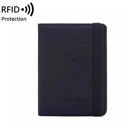 Luxury Leather Passport Elegant Cover Travel Passport Wallet Holder Document Organizer Case Men And Women Accessories