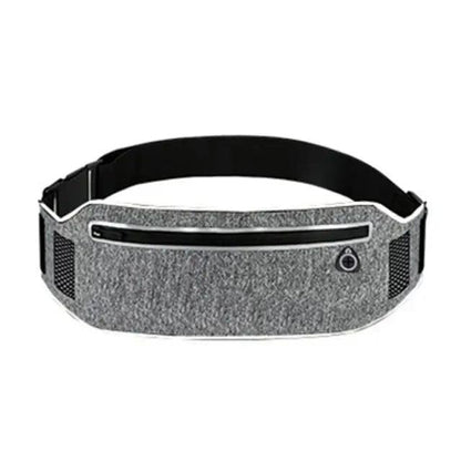 Trendy Slim Running Belt Fanny Pack Fitness Workout Exercise Waist Bag Jogging Belt Bag Gym Fitness Bag Ultra Light Runners Belt Travel Money Belt For Men Women